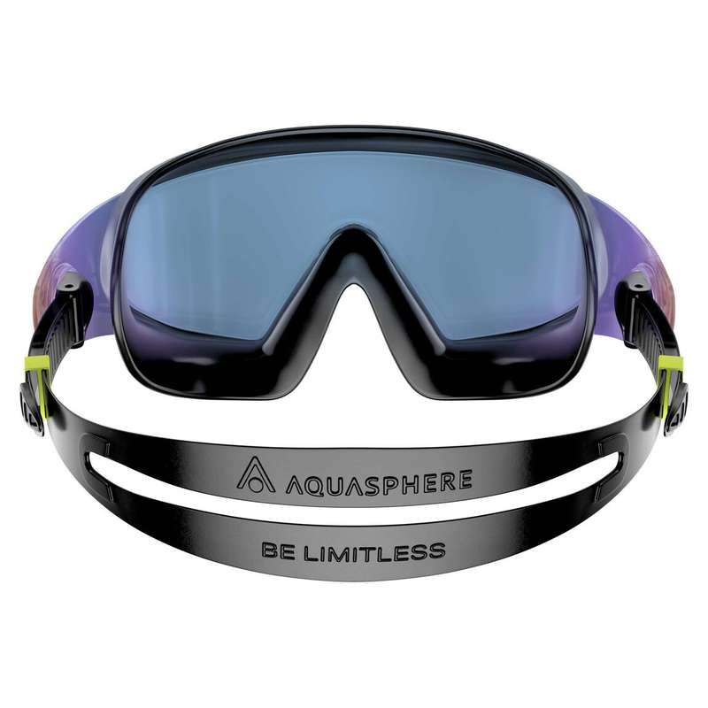 Aquasphere DEFY. Ultra - Yellow Titanium Mirrored Lens - Swim Mask