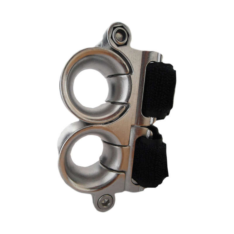Wichard Double Fairlead - For 25 mm Dia Stanchion - With Webbing