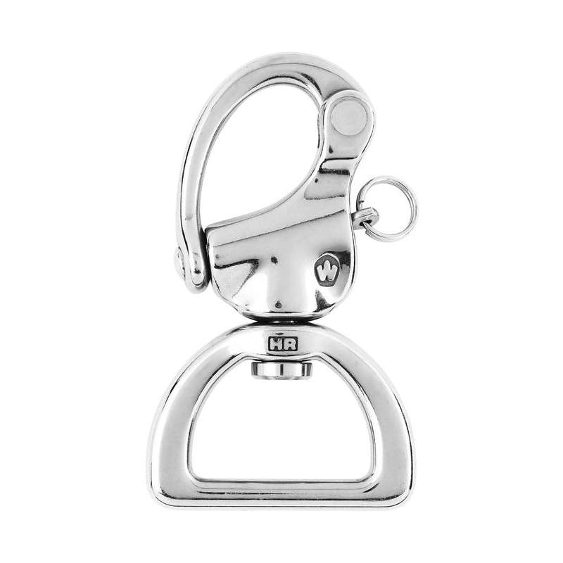 Wichard HR Snap Shackle with Webbing Swivel - Length: 80 mm