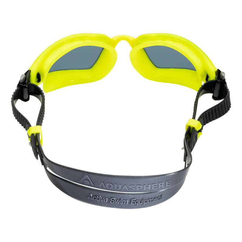 Aquasphere Kayenne Pro - Smoke Lens - Yellow Swim Tri Goggles