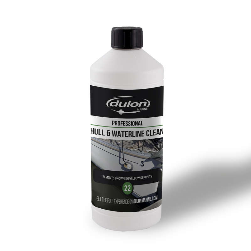 Dulon Hull & Waterline Clean 22  Removes Brownish/Yellow Deposits - 1L