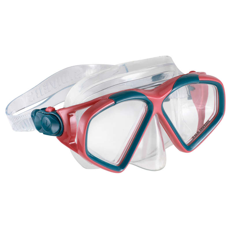 U.S. Divers Cozumel TX II - Adult Snorkeling Set - Coral/Navy
