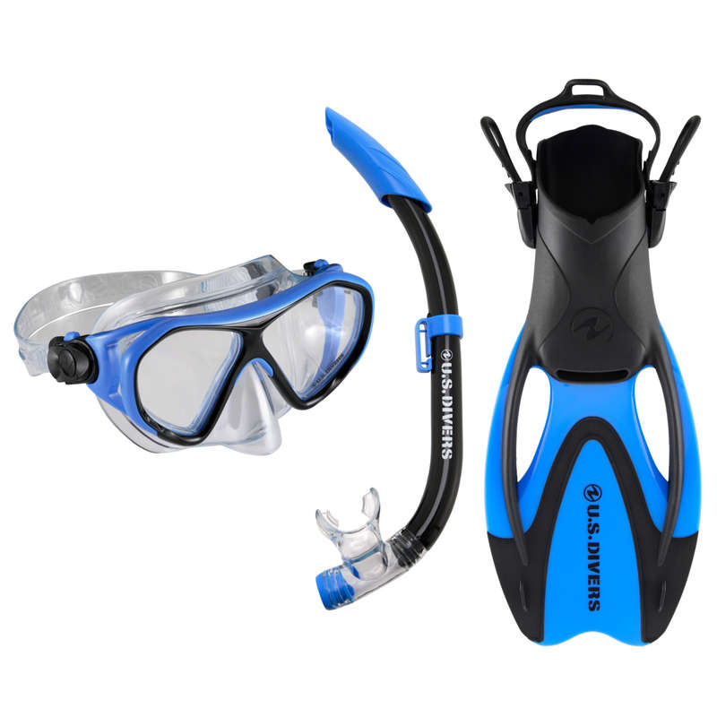 U.S. Divers Dorado II - Junior Snorkeling Set - Blue/Black