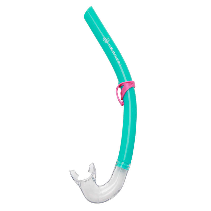 U.S. Divers Tiki - Junior Snorkeling Combo - Pink/Teal