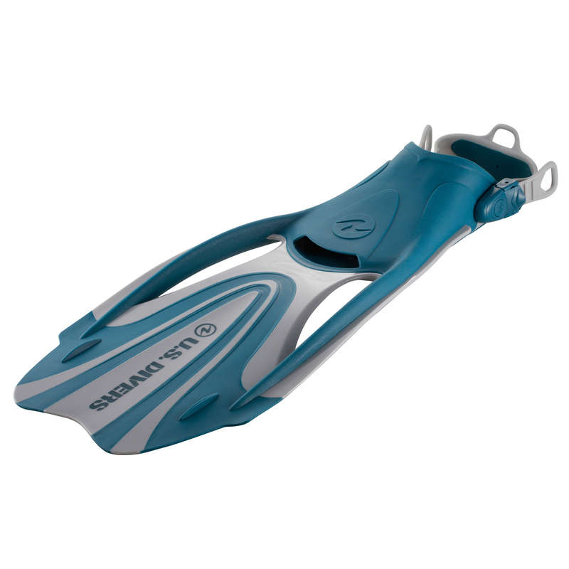 U.S. Divers Cozumel TX II - Adult Snorkeling Set - Grey/Navy