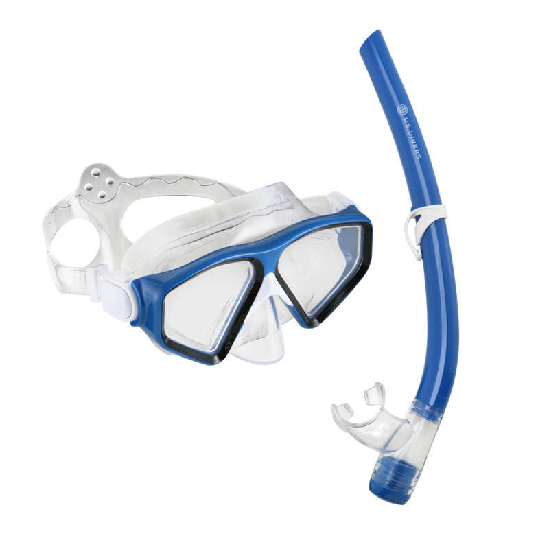 U.S. Divers Tiki - Adult Snorkeling Combo - Blue