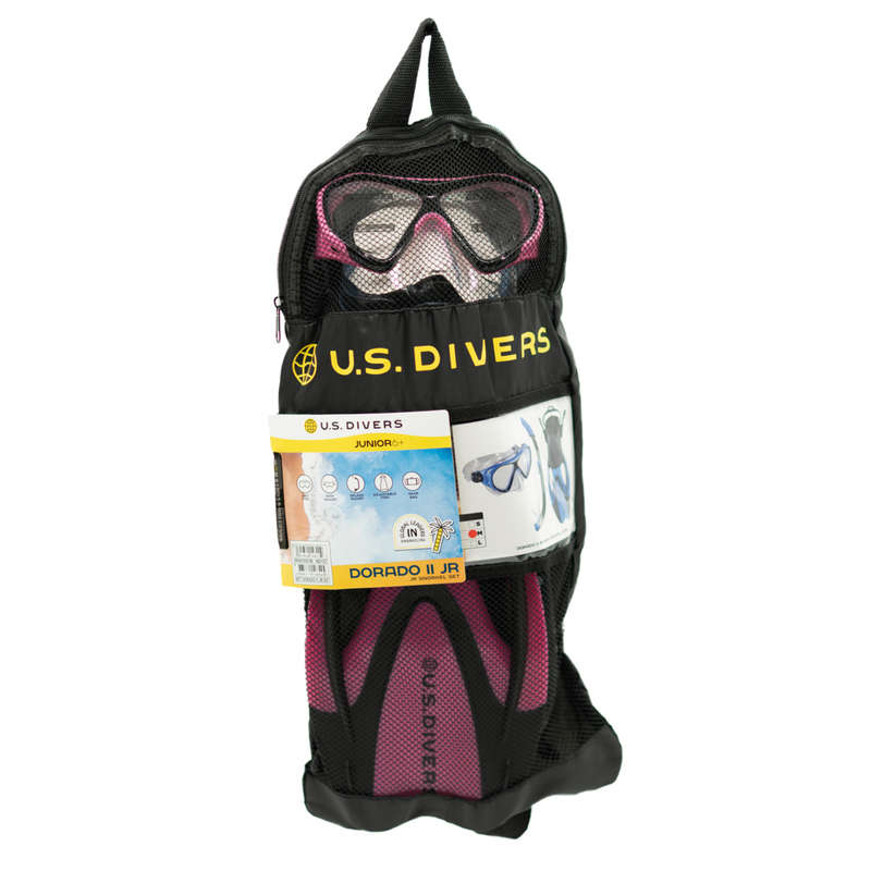 U.S. Divers Dorado II - Junior Snorkeling Set - Pink/Black