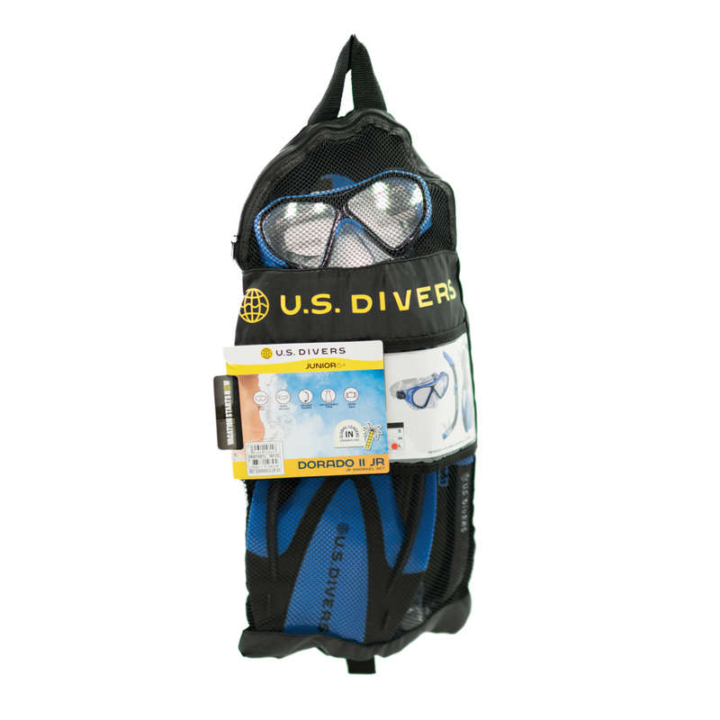 U.S. Divers Dorado II - Junior Snorkeling Set - Blue/Black