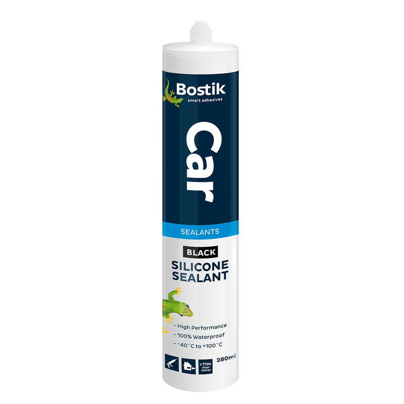 Bostik Car Silicone Sealant  Black 280ml