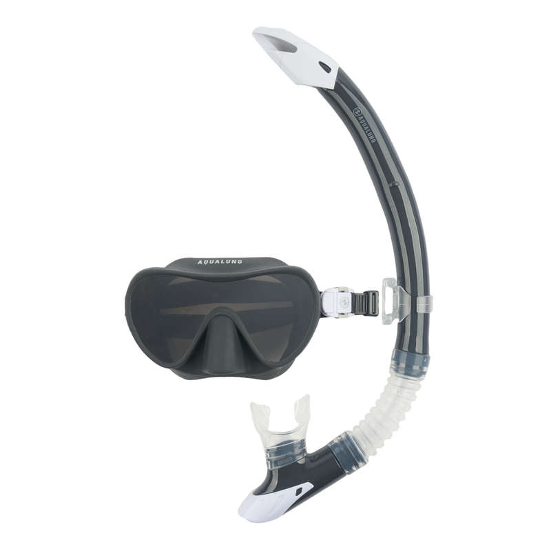 Aqualung Nabul - Adult Snorkeling Combo - Grey