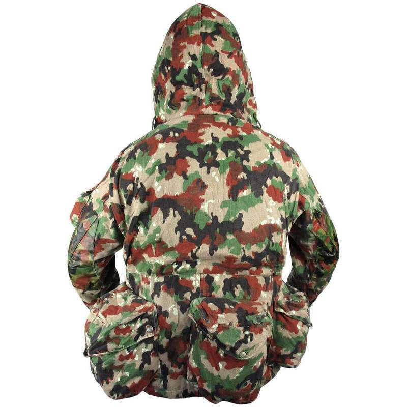 Swiss Alpenflage Parka and Bag