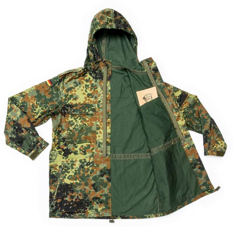 Original German Military Flecktarn Camo Parka