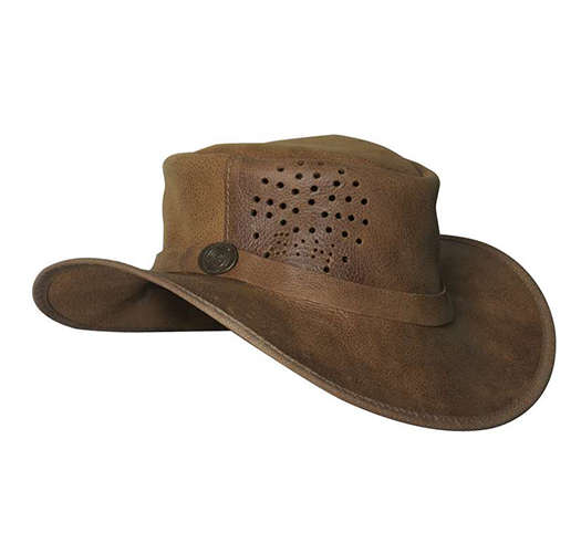 Stevenson Hamilton Leather Hat: Aviator - Survivor Louw
