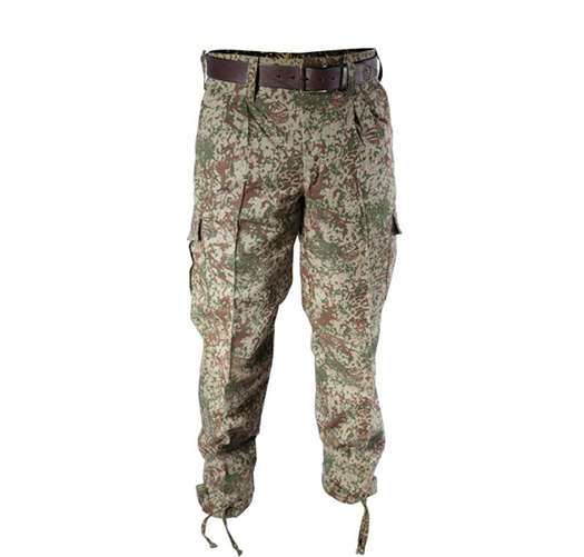 Stevenson Hamilton Camo Combat Trousers complete with Gaitors