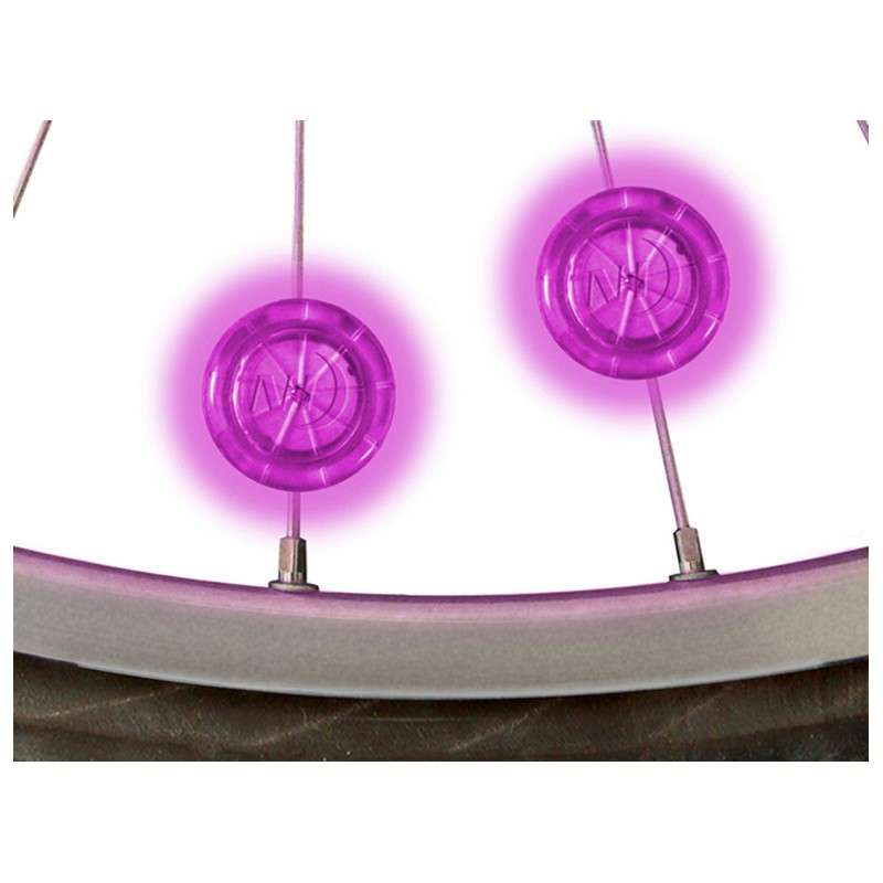 Nite Ize See'Em Mini Led Spoke Lights - 2 Pack - Pink