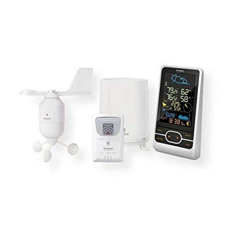 Oregon Scientific WMR86NS Complete Home Weather Station With Color Screen, Iconic Weather Foreca