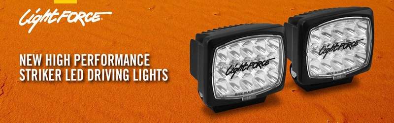 Lightforce - Nylon battery carrying case with cigarette lighter socket for 12v )