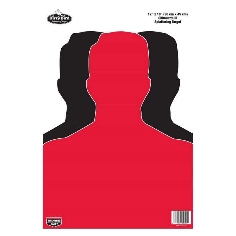 Birchwood Casey Dirty Bird 12"x18" Silhouette III