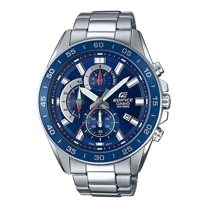 Casio Edifice Analog Steel Blue Watch