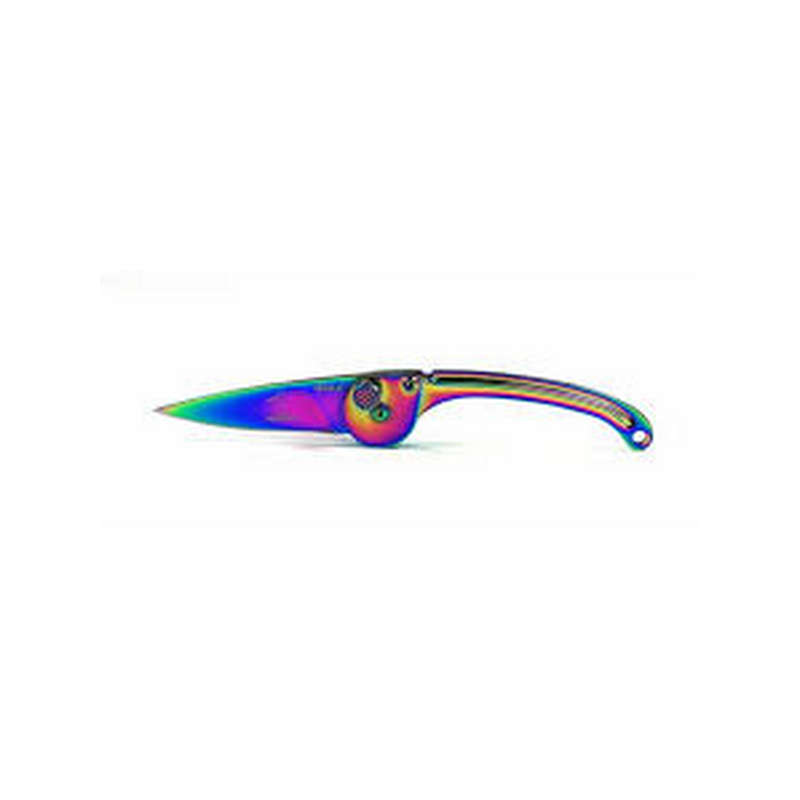 LK5258A Tekut Mini Pecker 7CR17MOV Spectral Titanium Nitride COA