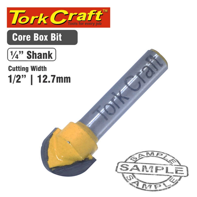 Tork Craft Router Bit Core Box 1/2"