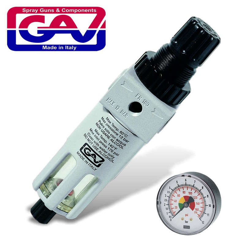Gav Filter/Regulator 1/4" In Line