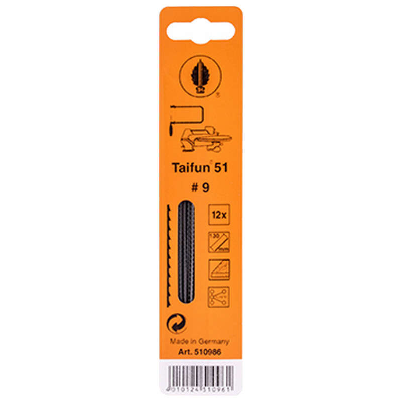 Joseph Hauns Scroll Saw Blade 11tpi Plain 12pk