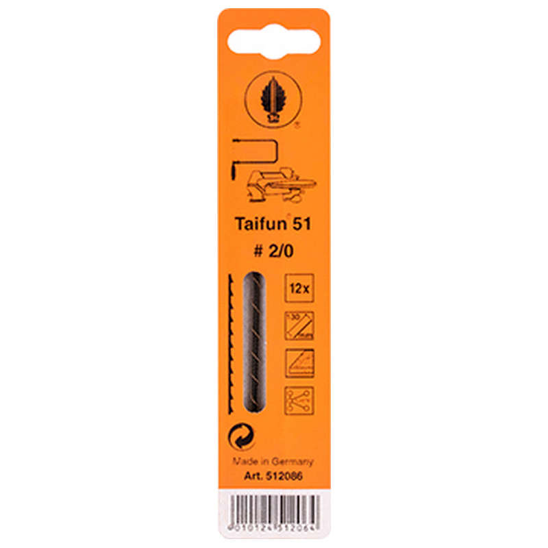 Joseph Hauns Scroll Saw Blade 28tpi Plain 12pk