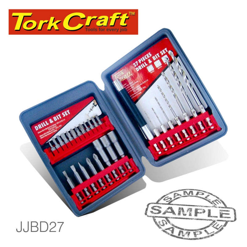 Tork Craft 27 Piece Drill & Screwdriving Set