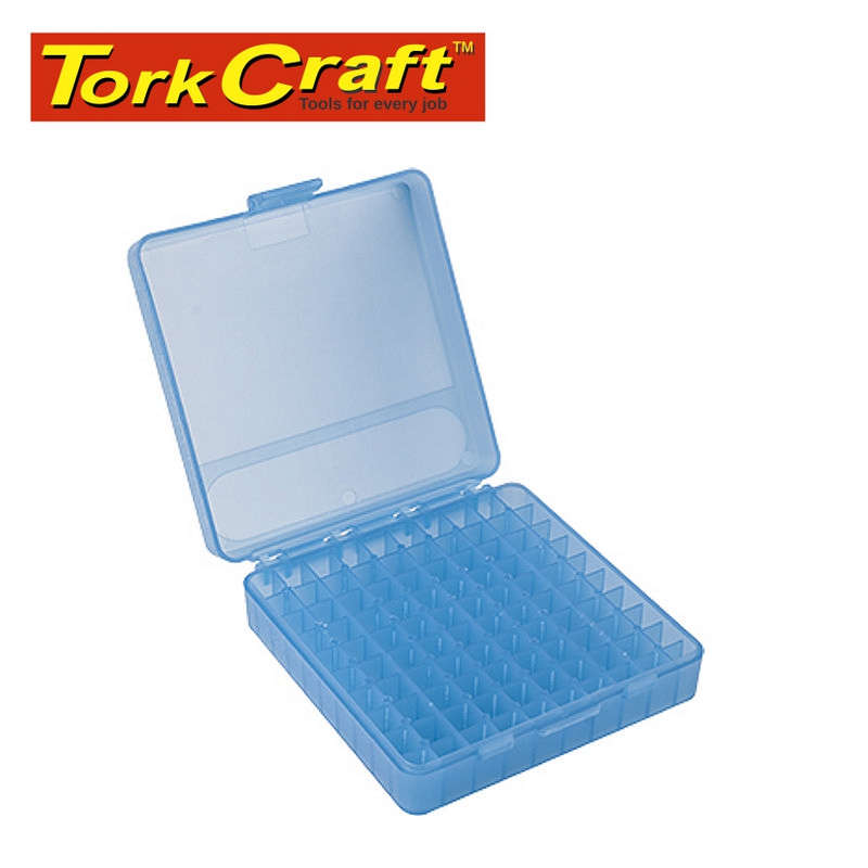 Hard Case Ammo Box 120x120x35mm Handgun 100 Rounds (Tb906)
