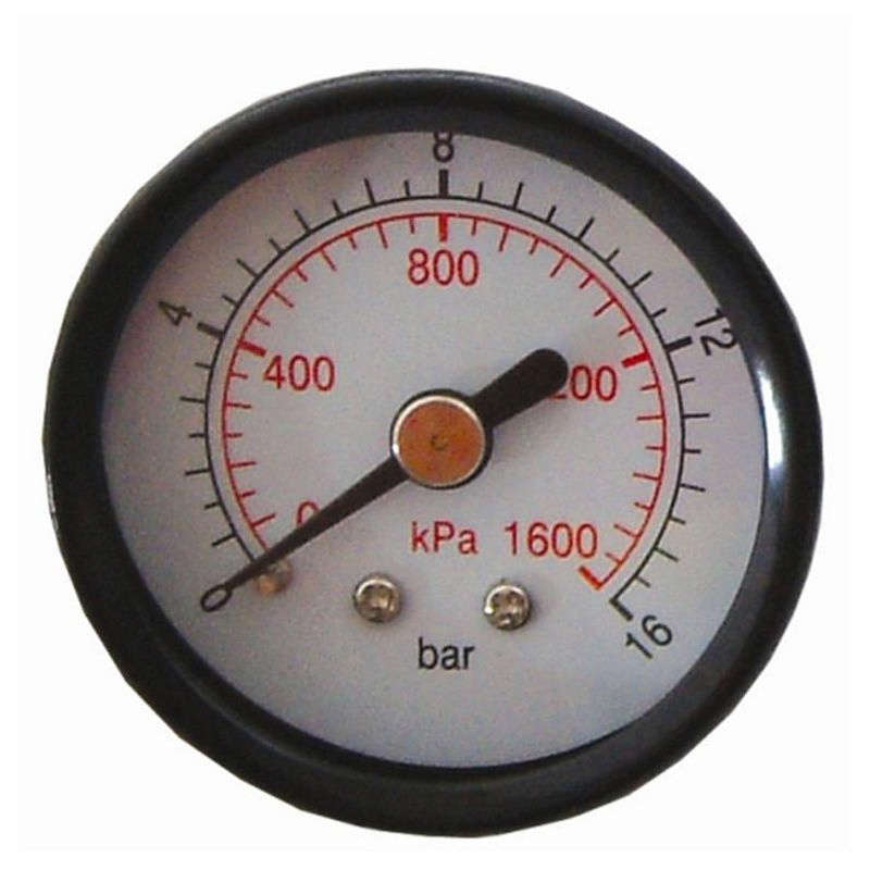 Air Craft Pressure Gauge 40mm Rear 1/4"