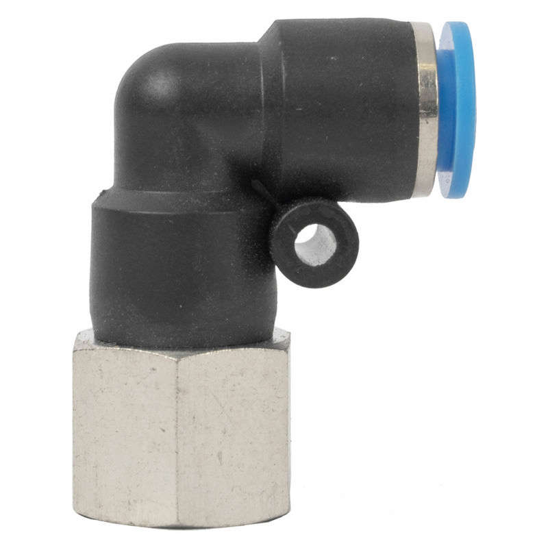 Air Craft Pu Hose Fitting Elbow 8mm-1/4 F