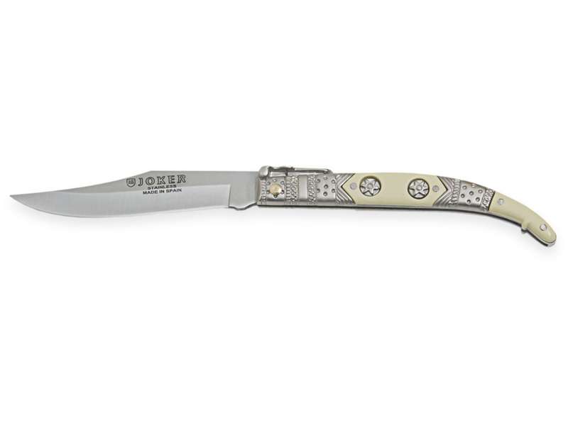 Joker Classic Knife With Ornament Blade, 8cm