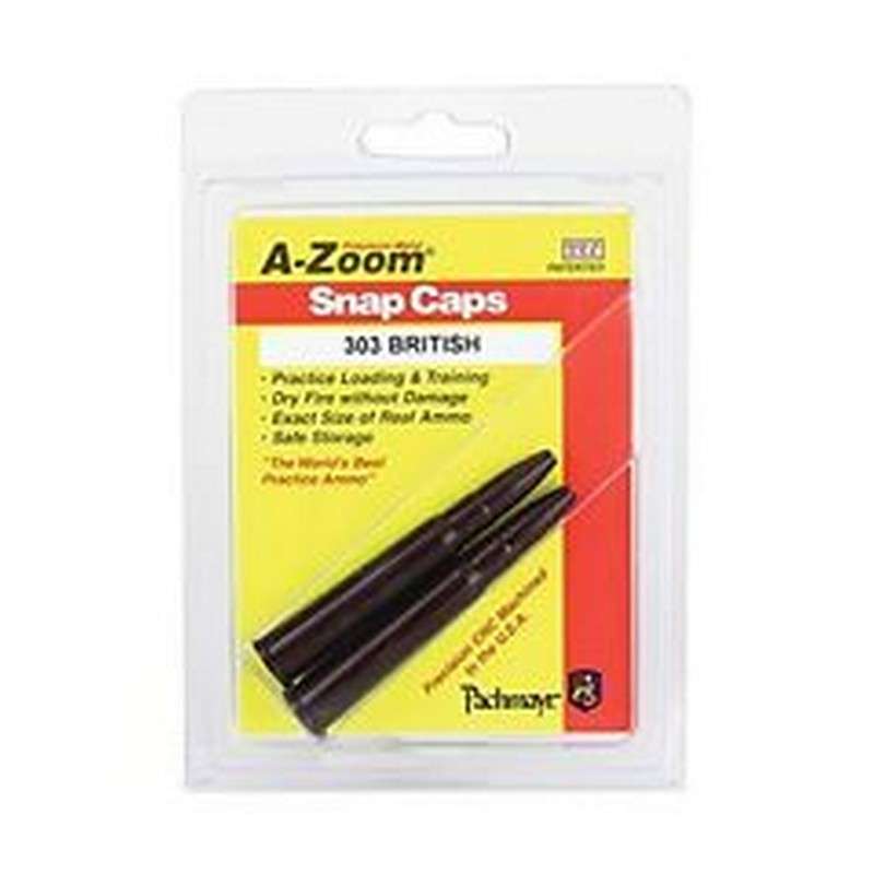 A-ZOOM 303 BRIT SNAP CAPS (2PK)