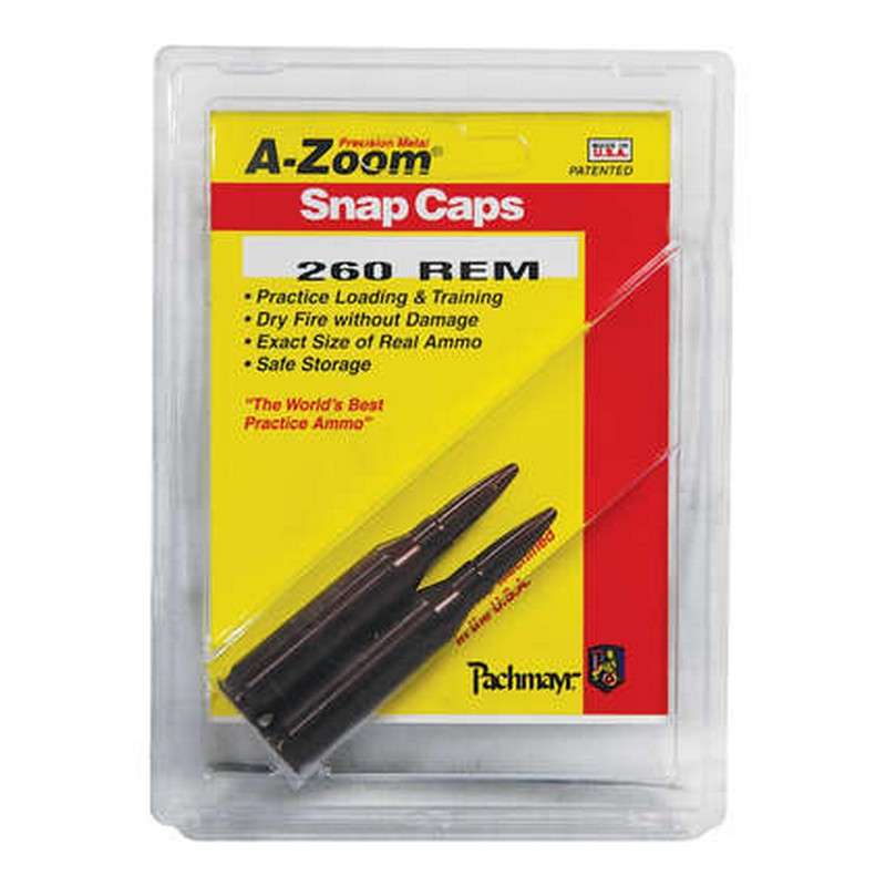 A-ZOOM 260 REM SNAP CAPS (2PK)