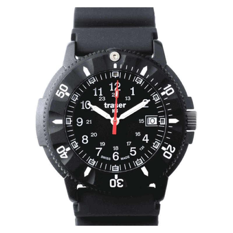 Traser P6508 Code Blue Rubber Watch