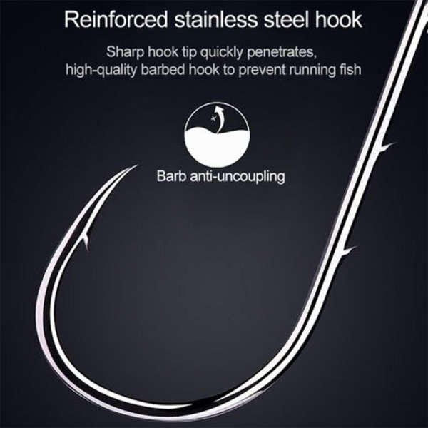 10 Piece Shrimp Lures with Hook Tranparent - 4cm