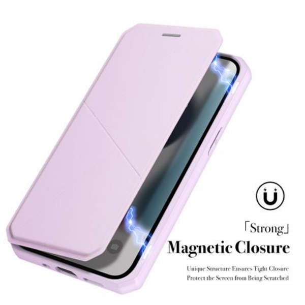DUX DUCIS Skin X Magnetic Flip Case for iPhone 13 Mini 5.4 inch - Pink