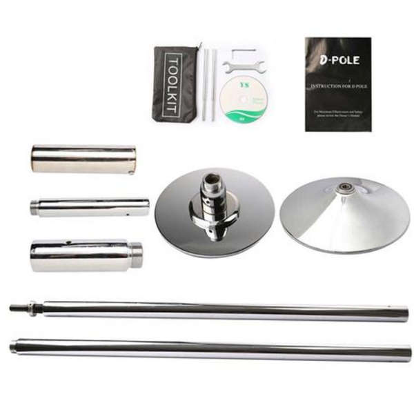 Chrome Pro Dancing Fitness Pole (Chrome)