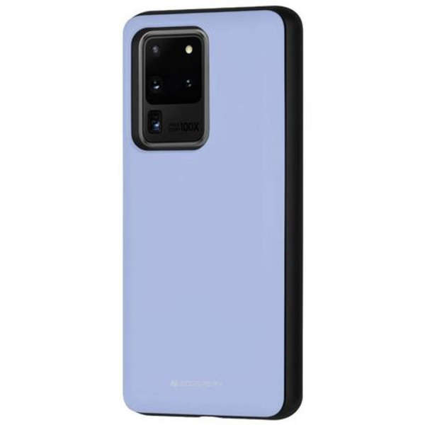 Goospery Card Holder Cover with Magnetic Door for Samsung Note 20 Ultra 6.9 - Lavender on Black