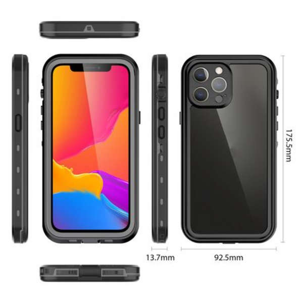 RedPepper Rugged IP68 Waterproof Case for iPhone 13 Pro Max (6.7 inch)
