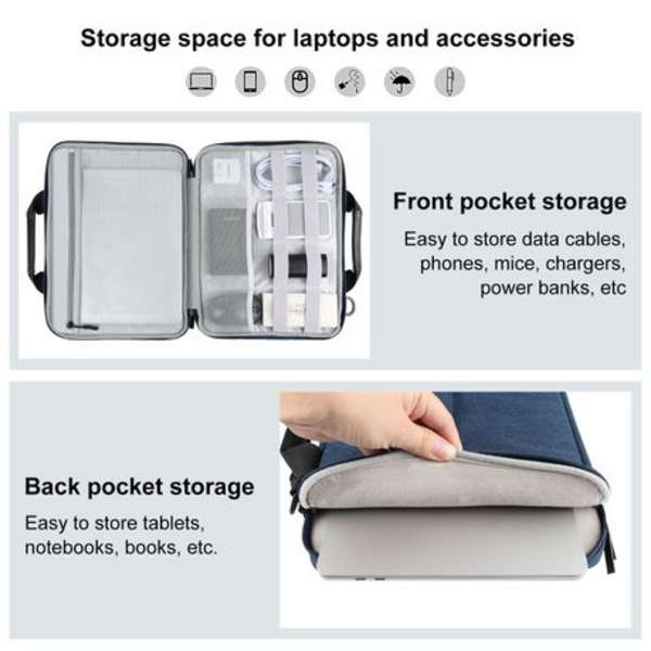 HAWEEL Compact Laptop Bag 14 inch