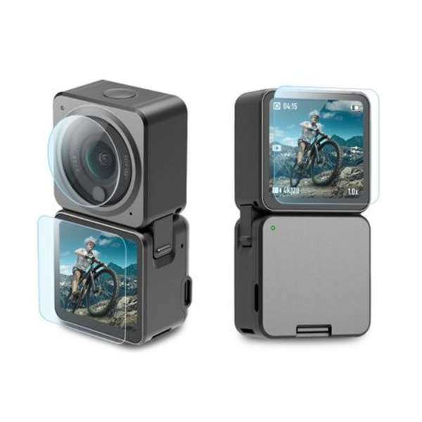 PULUZ Tempered Glass Screen Protector For Screen &amp; LCD DJI Action 2
