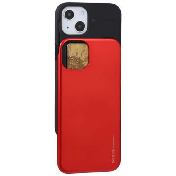 Goospery Sliding Card Cover for iPhone 13 (6.1 Inch)