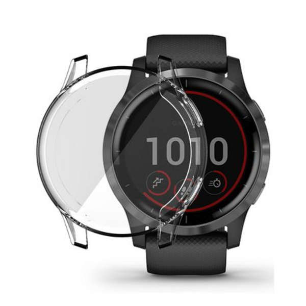 ENKAY TPU Cover with Screen Protector for Garmin Venu 2S / Vivoactive 4S
