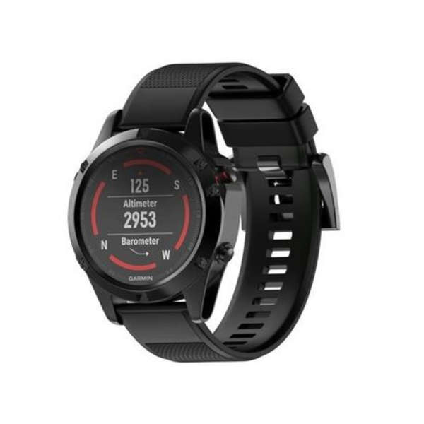 LOBO 26mm Silicone Watch Strap for Garmin - Quick Release