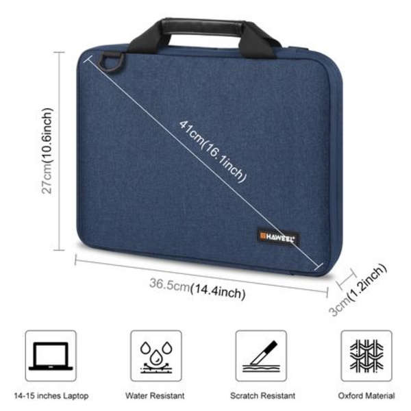 HAWEEL Compact Laptop Bag 14 inch