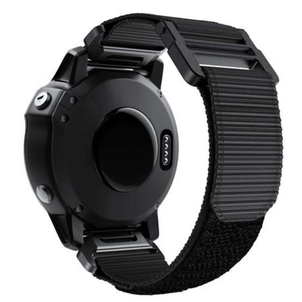 LOBO 26mm QuickChange Nylon Strap for Garmin Fenix 3/5X/6X/7X &amp; More.
