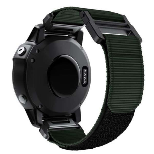 LOBO 26mm QuickChange Nylon Strap for Garmin Fenix 3/5X/6X/7X &amp; More.