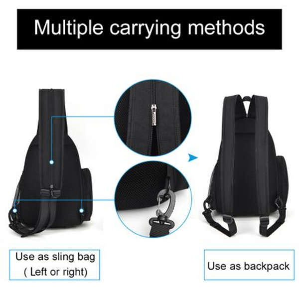 CADeN D17-1 Camera Backpack/Messenger Bag